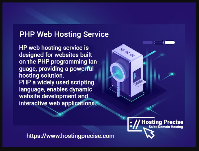 HostingPrecise's tweet photo. PHP Web Hosting Service

https://t.co/vl0rSGdgUn

PHP web hosting service is designed for websites built on the PHP programming language, providing a powerful hosting solution. 
PHP a widely used scripting language, enables dynamic website development and interactive web https://t.co/S9a6nXnHmn