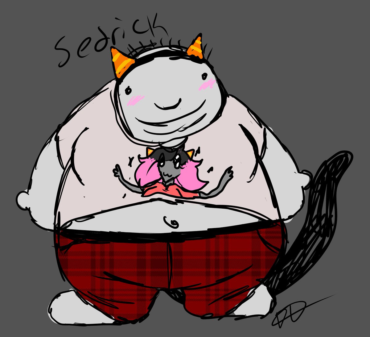 dewie_here's tweet photo. #Homestuck 

Be nice to him. Be nice to Sedrick. He's a sweet man who's a big nerd. He's turning 26 tomorrow. Wish him a happy birthday. https://t.co/H8tS1rhbxL