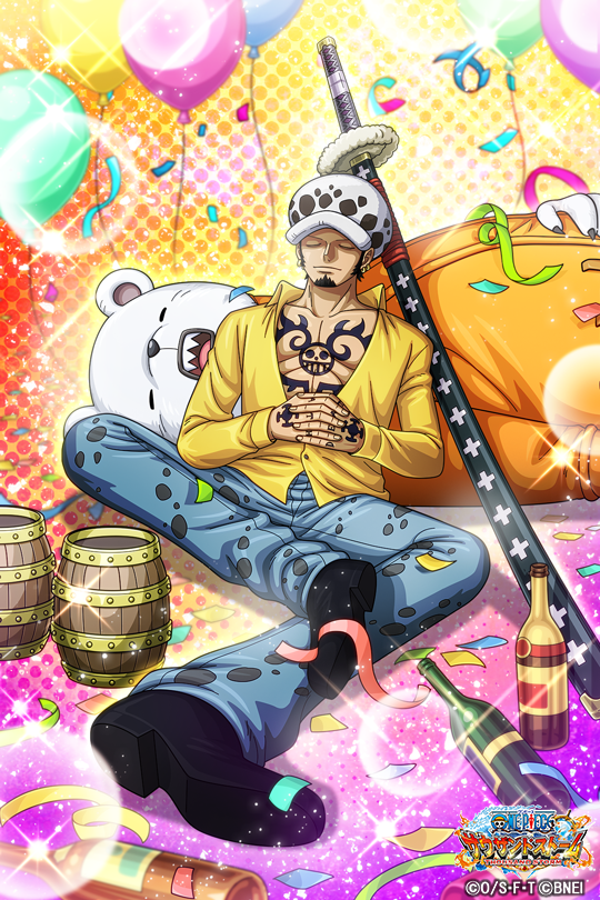 The moon is rising 🌕!
Happy birthday to our beloved Trafalgar D. Water Law ❤️💕🎂🎈

#サウスト  #ロー誕生日サウスト宴会場 
#トラファルガー・ロー誕生祭2023 #トラファルガー・ロー生誕祭2023 #ロー誕生祭2023 #TrafalgarLaw #ONEPIECE📷 #Law #トラファルガー・ロー