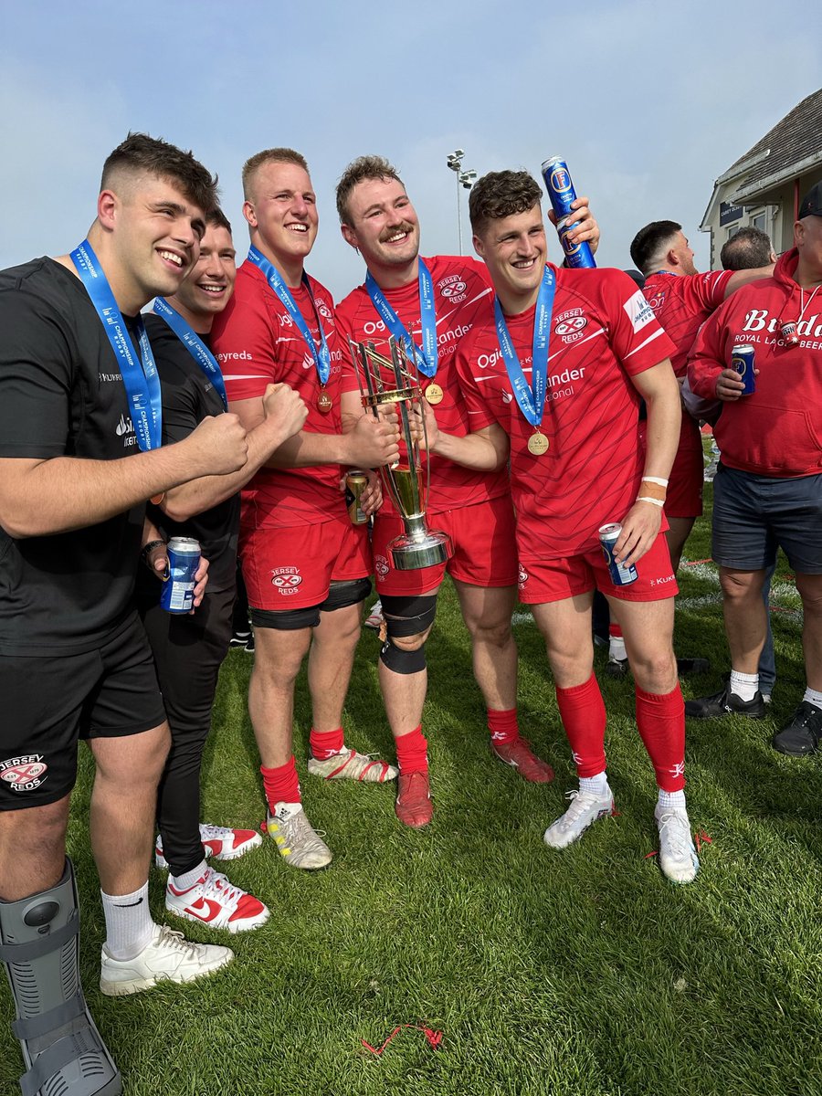 @Josh_Gray678 @JerseyRedsRugby It doesn’t make sense at all mate. Great to have you here for our winning season. You were part of our history. Have a great time back at Hartpury 🇯🇪🏆