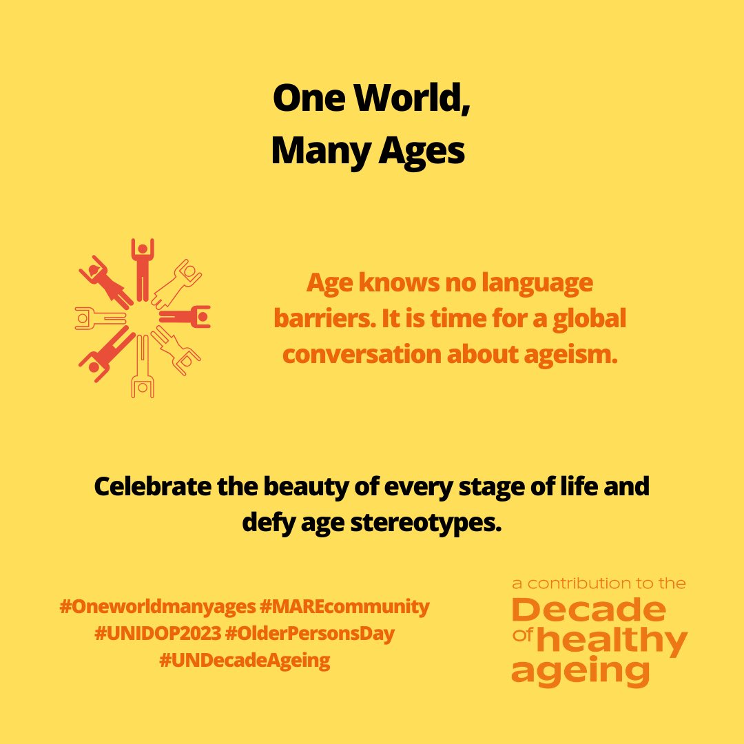 HannekeHaar's tweet photo. This last campaign day, we want to thank you for sharing our passion for older people globally! This global conversation isn’t over yet: let's continue to collaborate! How can we have a positive impact on this world?
#Oneworldmanyages #MAREcommunity #UNIDOP2023 #OlderPersonsDay https://t.co/vPiSiiydmL