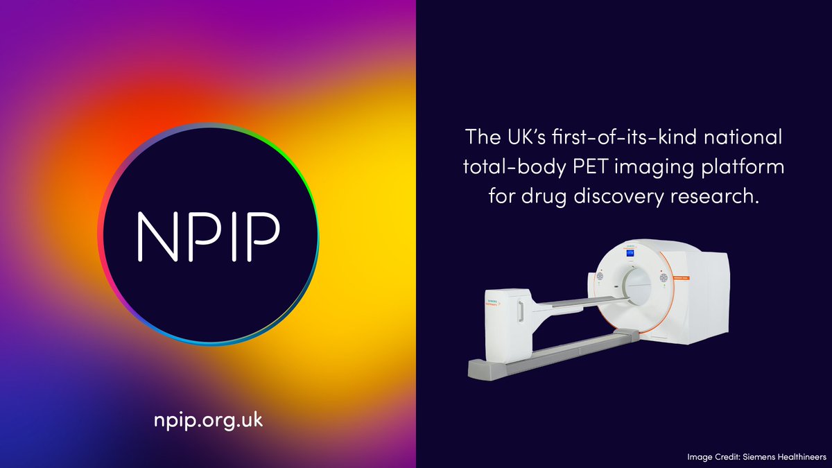 NPIP (@npip_org) on Twitter photo We are excited to announce the launch of the National PET Imaging Platform (NPIP) – the UK's first national total-body PET imaging platform for drug discovery research.
Find out more: eu1.hubs.ly/H05CdxD0
<a href="/MedDiscCat/">Medicines Discovery Catapult</a> <a href="/The_MRC/">Medical Research Council</a> <a href="/innovateuk/">Innovate UK</a>
#Innovation #UKLifeSciences #NPIP We are excited to announce the launch of the National PET Imaging Platform (NPIP) – the UK's first national total-body PET imaging platform for drug discovery research.
Find out more: eu1.hubs.ly/H05CdxD0
<a href="/MedDiscCat/">Medicines Discovery Catapult</a> <a href="/The_MRC/">Medical Research Council</a> <a href="/innovateuk/">Innovate UK</a>
#Innovation #UKLifeSciences #NPIP