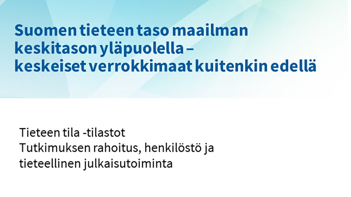 SuomenAkatemia's tweet photo. 🔷Suomessa tehtävän tutkimuksen tieteellinen vaikuttavuus on maailman keskitason yläpuolella.
🔷Toisaalta keskeiset verrokkimaat ovat kuitenkin edellämme.
➡️Näin kertovat uudet #TieteenTila-tilastot📣
Lue lisää👉https://t.co/53lIjP25pu #tiede #tutkimus #TKIrahoitus
Nostoja myös⬇️ https://t.co/yGuk4wCLjd