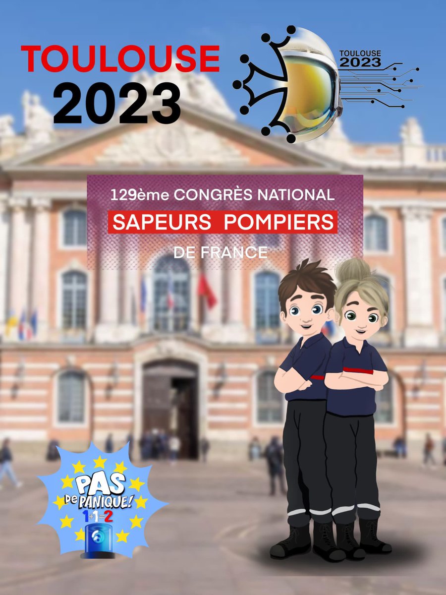 En place !

La team #PDP112 vous attend au village citoyen au centre ville de <a href="/Toulouse/">Toulouse - Mairie et Métropole</a> à l’occasion du <a href="/cnspf2023/">Congrès national des pompiers de France 2023</a> ! 🚒

Apprendre à porter secours en s’amusant dès l’école maternelle partout : on y va ?