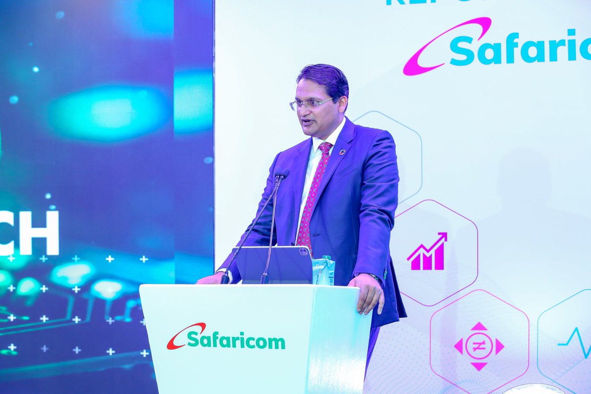 SafaricomPLC's tweet photo. 𝗞𝗲𝘆 𝗛𝗶𝗴𝗵𝗹𝗶𝗴𝗵𝘁𝘀 𝗳𝗿𝗼𝗺 𝗼𝘂𝗿 𝗖𝗵𝗮𝗶𝗿𝗺𝗮𝗻, 𝗔𝗱𝗶𝗹 𝗞𝗵𝗮𝘄𝗮𝗷𝗮'𝘀 𝗦𝗽𝗲𝗲𝗰𝗵 𝗼𝗻 𝗦𝘁𝗿𝗲𝗻𝗴𝘁𝗵𝗲𝗻𝗶𝗻𝗴 𝗖𝗼𝗿𝗽𝗼𝗿𝗮𝘁𝗲 𝗚𝗼𝘃𝗲𝗿𝗻𝗮𝗻𝗰𝗲 & 𝗧𝗿𝗮𝗻𝘀𝗽𝗮𝗿𝗲𝗻𝗰𝘆 𝗦𝘁𝗮𝗻𝗱𝗮𝗿𝗱𝘀. #𝗦𝘂𝘀𝘁𝗮𝗶𝗻𝗮𝗯𝗹𝗲𝗦𝗮𝗳𝗮𝗿𝗶𝗰𝗼𝗺

Our FY23 priorities include strengthening corporate governance and transparency standards ensuring sustainability remains at the core of our business strategy. We acknowledge that our accountability to shareholders, customers, and all stakeholders is non-negotiable.

We have aligned our business strategy with these global objectives since 2016. Our commitment to the SDGs reflects policy, our values, and our role in driving positive societal change. We'll continue integrating the SDGs into our operations and individual employee objectives.

Our partnership ecosystem, technological innovation, and innovative products continue to address societal challenges, fostering inclusive economic development. Our journey, though, hasn't been without its challenges.
The rapidly changing technological landscape, regulatory shifts, and the evolving expectations of our stakeholders present ongoing challenges.
FY 23 presented numerous socio-economic challenges, and we responded with significant interventions.

Our commitment goes beyond profit; it's about enabling progress, empowering individuals, and shaping a better future for all.

We are proud to be a catalyst for positive change in Kenya, Ethiopia, and the rest of the world. We will continue to innovate, adapt, and work diligently to ensure that Safaricom remains a force for good, connect millions to financial services, empowering communities and driving economic growth. #SustainableSafaricom