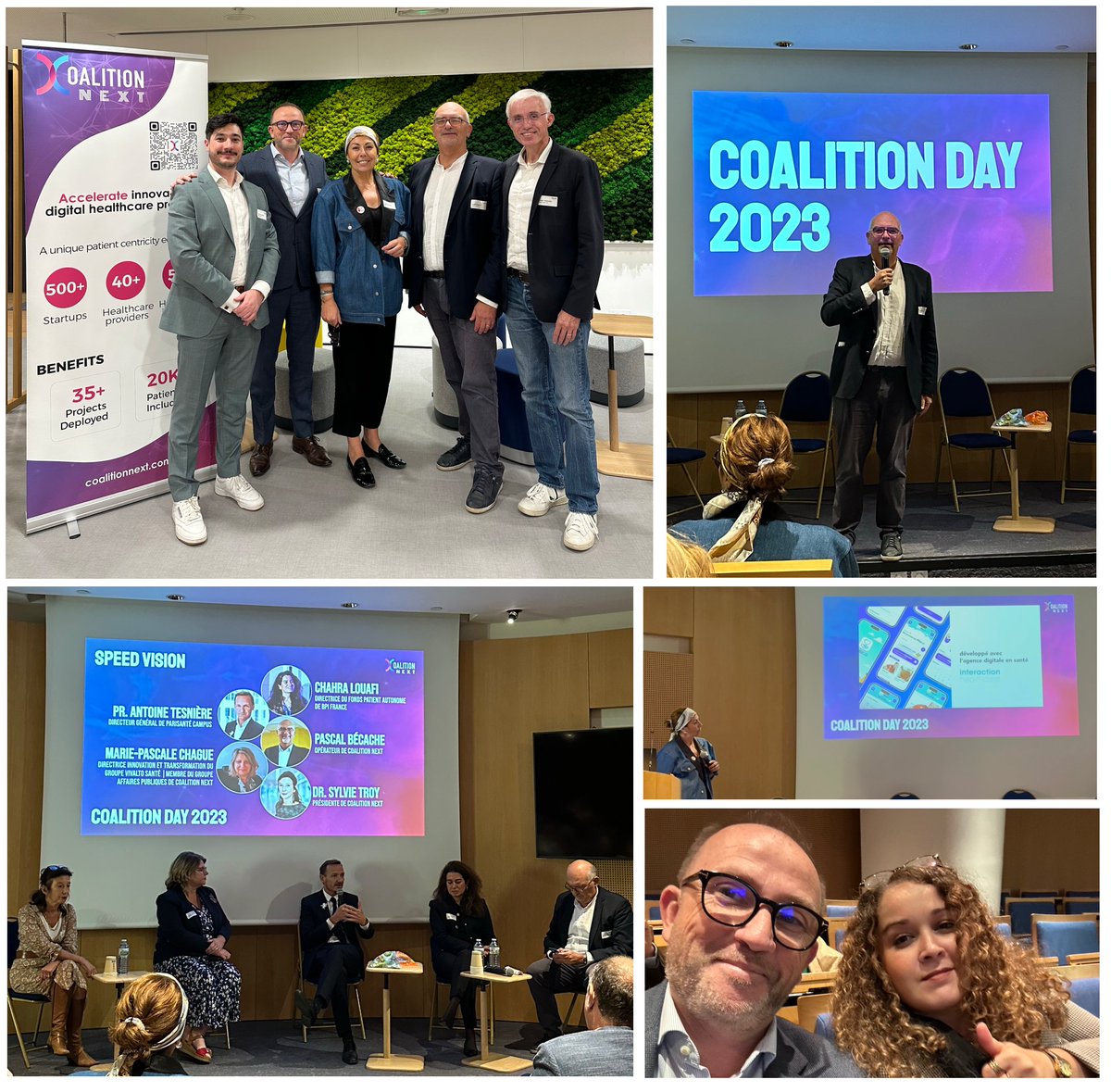 #CoalitionDay : Très belle soirée sur le bilan des projets de Coalition Next avec la mise en avant de la plateforme "Prisca" que notre équipe Interaction Healthcare <a href="/digitalsante/">Interaction Healthcare</a> a eu l'honneur d'accompagner 

Bravo <a href="/SavariaudN/">Nathalie Savariaud</a> et merci de ta confiance👏

shorturl.at/qrwNZ