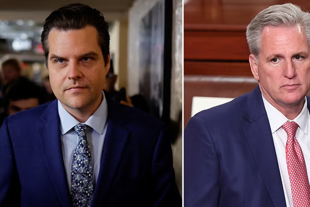 You have to wonder how Matt Gaetz is going to take it when his fellow GOP members will likely vote to expel him from Congress for ousting McCarthy.