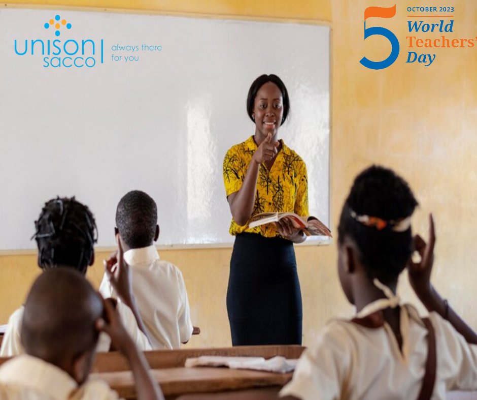 #WORLDTEACHERSDAY
May your dedication and passion continue to inspire. Happy World Teachers’ Day! 
#unisonsacco
#alwaysthereforyou