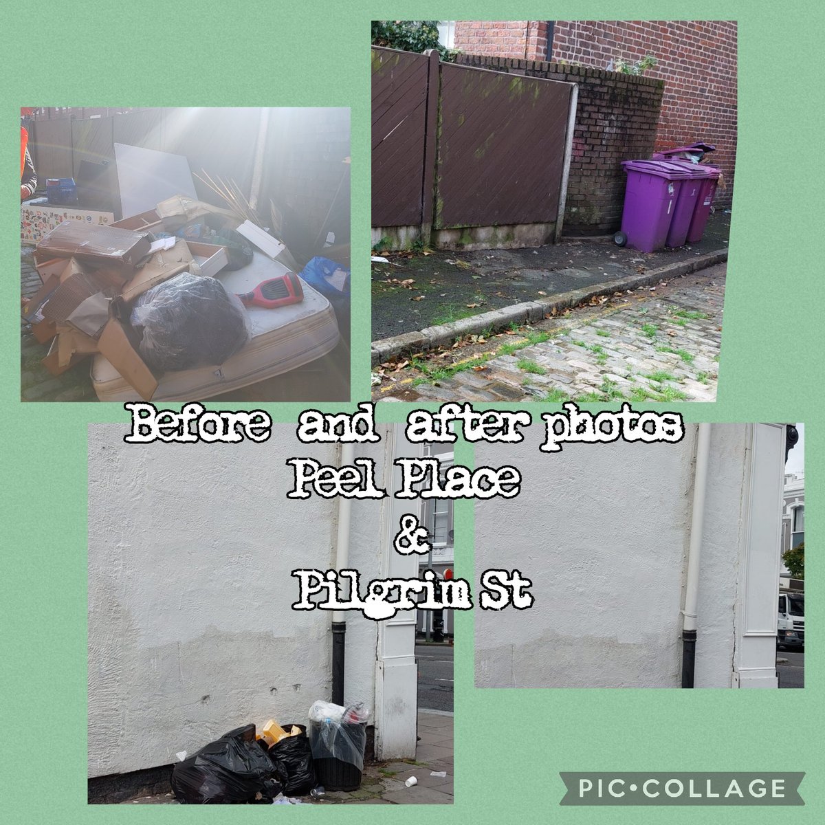 There is no excuse for dumping. A business was contacted on the day and another has been issued a Sect 47 under the Environment Protection Act.  Both areas were cleaned up by @lpool_LSSL 
#Canningward #Loveourcommunity