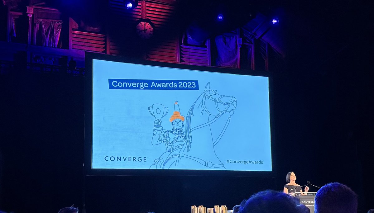 Great night at the #ConvergeAwards last night. Met some really amazing people and caught up with some top, top folk. Congratulations to all of the finalists, can’t wait to see what you go on to achieve in the next few years. Thanks for the invite @ClaudiaConverge