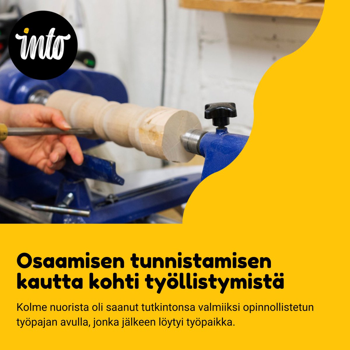 Sosionomitutkinnon suorittaneen Julia Kuntsin opinnäytetyön tulokset opinnollistetusta toiminnasta ovat varsin rohkaisevia👍

#OsaaminenNäkyviin
#UpptäckDittKunnande
#opinnollistaminen
#työpajatoiminta
#ammatillinenkoulutus
#jatkuvaoppiminen

📸