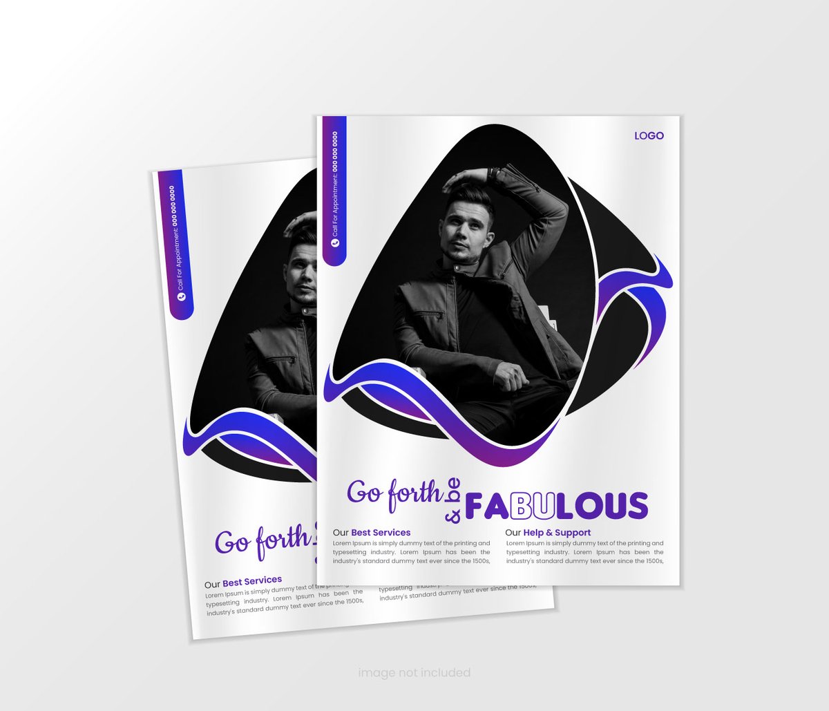 Enhance your brand's presence and leave a lasting impression with a captivating and visually appealing flyer that commands immediate attention.

#GraphicDesigner #Flyers #print #business