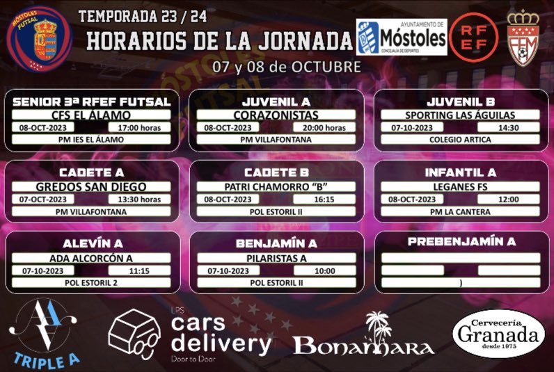 Móstoles Futsal tweet media