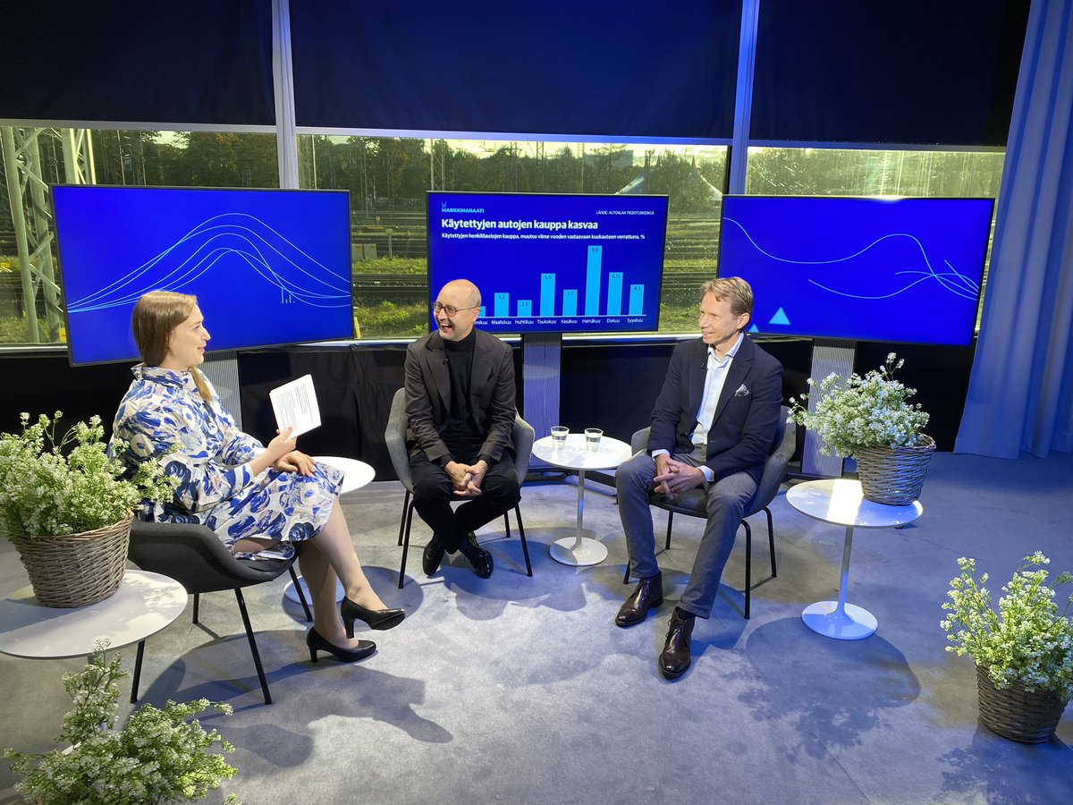 Markkinaraadissa keskustellaan perjantaina autokaupasta. Miksi uusien autojen kauppa on ollut niin nihkeää? Entä miten käytetyt autot käyvät kaupaksi? Mukana keskustelussa Tero Kallio ja Petteri Pihlas. Juontajana Heidi Huotilainen. #Markkinaraati