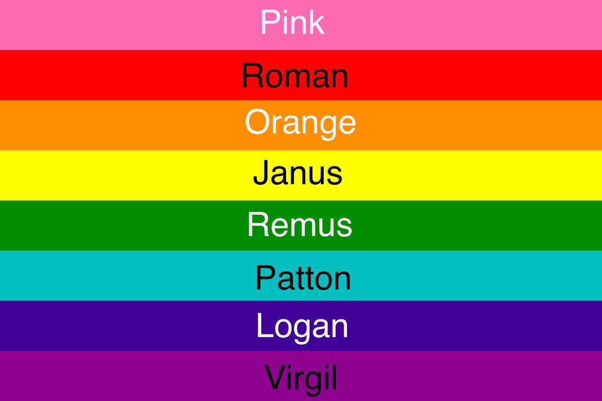 hostileballad's tweet image. I’m so invested in the tss Orange and Pink sides! So, I’m really hoping the Rainbow/Color Wheel/Counterpart theory turns out to be right. #sanderssides #fanders #orangeside #pinkside
