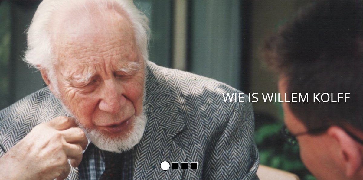 De Willem Kolff Stichting gevestigd in #Kampen bewaakt en promoot het gedachtengoed van dr. #Kolff. Zijn werkkamer in het voormalige stadsziekenhuis (nu #Myosotis) is nu een museumkamer en open voor het publiek, na afspraak. Bezoek hiervoor de website willemkolffstichting.nl