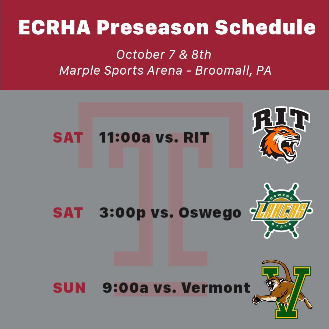 Preseason is quickly approaching!