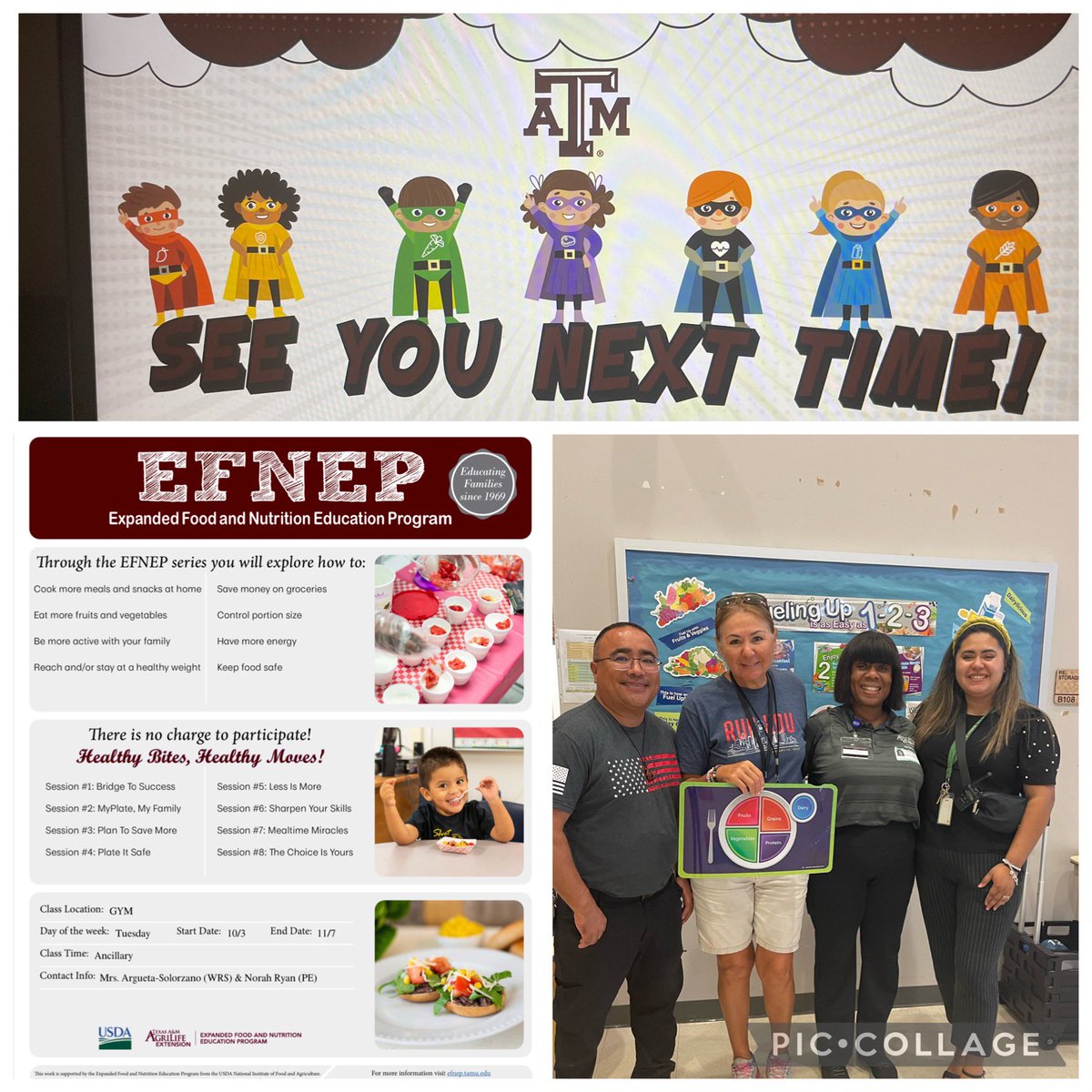 Healthy Bites, HealthyMoves! 🍏🍇🥕🥬🍚🥨🥩🥓🧀🥛@PineyElem students enjoyed the first lesson with Ingrid Declou @txextension @AgriLife Thanks to @HISD_Wraparound @PineyPointWRS for bringing this amazing program to our school! EFNEP Extended Food and Nutrition Education Program!