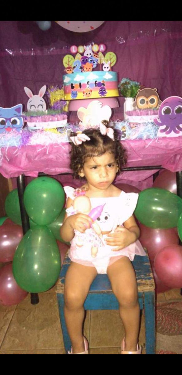 Lunna Regina fez 2 aninho