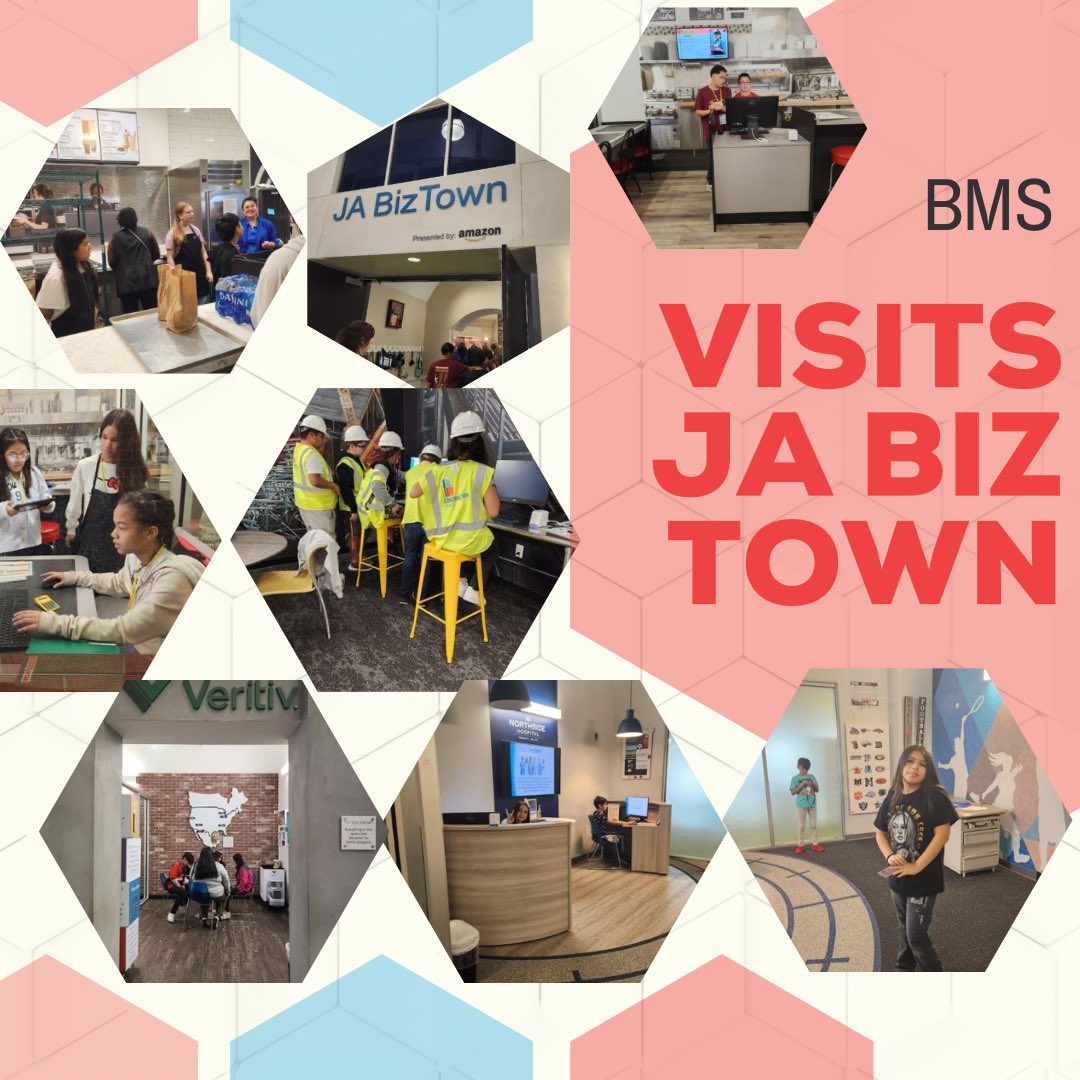 6th grade visits JA BizTown today! #BMS #weareconnected @jageorgia