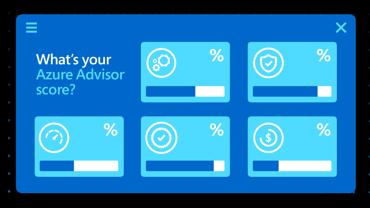 MicrosoftANZ's tweet photo. Azure Advisor score helps you optimise your workloads and get personalised recommendations.
Find out how to get more success from your Azure resources: https://t.co/AObaKCvb86 #AzureAdvisor https://t.co/HxrSEGKZsS