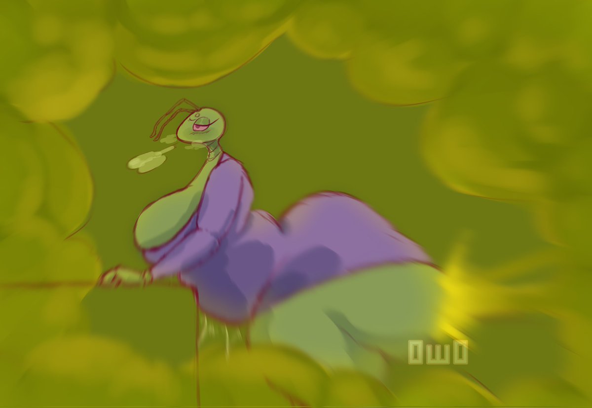 Redrew a Lavender pic from last year 👀