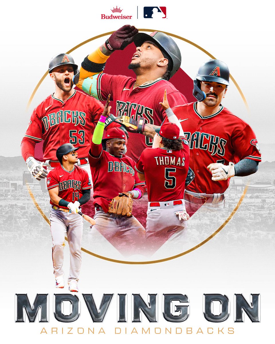 Sssssssweep! 🐍 

The <a href="/Dbacks/">Arizona Diamondbacks</a> are headed to the NLDS! #CLINCHED