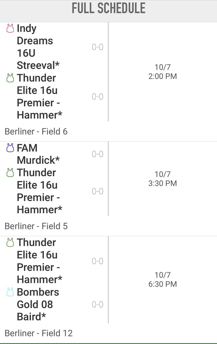 Can’t wait for the weekend with my team in Columbus.
<a href="/TdTomdavis34/">Tom Davis Total Sports Recruiting LLC.</a> 
<a href="/TEPremierHammer/">Thunder Elite Premier 16u Hammer</a> 
<a href="/OilerPride22/">Jeff Steiner</a> 
<a href="/UFOilerSoftball/">Findlay Softball</a> 
<a href="/slipperyrocku/">Slippery Rock University</a> 
<a href="/GWUSoftball/">Gardner-Webb Softball</a> 
 <a href="/TiffinUSoftball/">Tiffin University Softball</a>