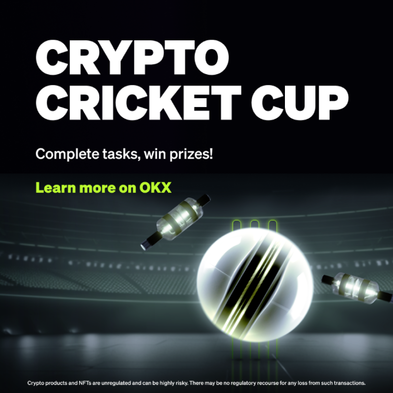 wallet's tweet photo. Join the Crypto Cricket Cup and score more than $200,000 in rewards! 

Here's how to participate ⤵️