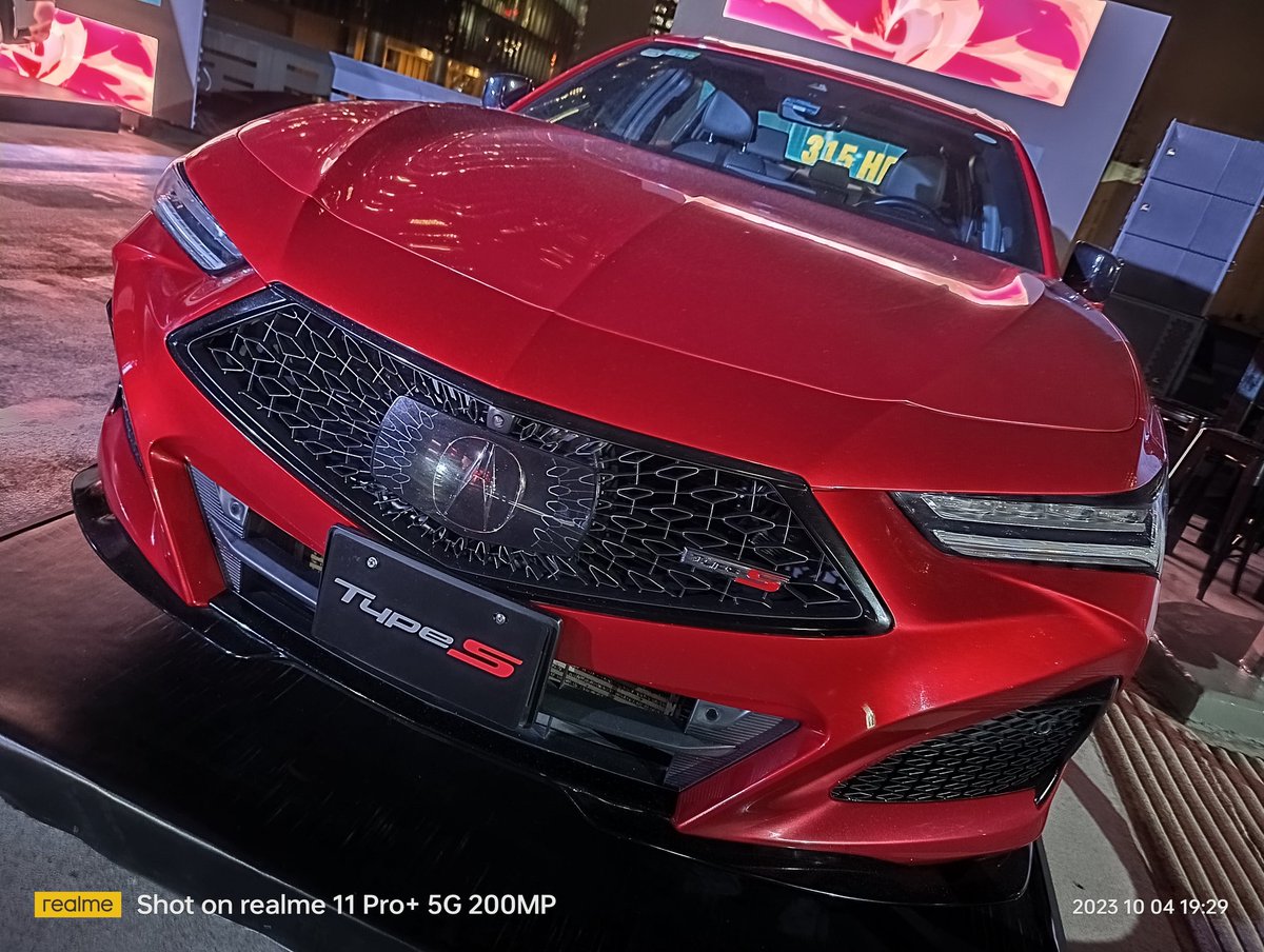 GeekZillaTech's tweet photo. Estamos en la presentación del nuevo #IntegraTypeS de @Acura_Mexico. En lo que revelan está maravilla, les dejamos un par de fotos del TLX y la MDX.
@Acura
Fotos tomadas con el #realme11proplus5G de @realme_MX https://t.co/IBNIYunNyE