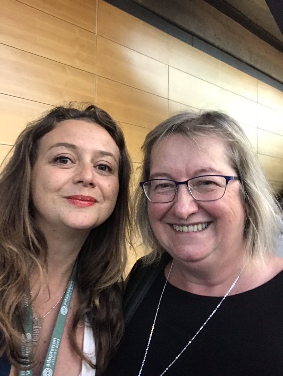 Invaluable moments! Like seeing again the person that first spot you at Adaptations Futures 2010 and changed your destiny! Such a delight seeing @DianaLiv at #AdaptFutures23 @AdaptFutures