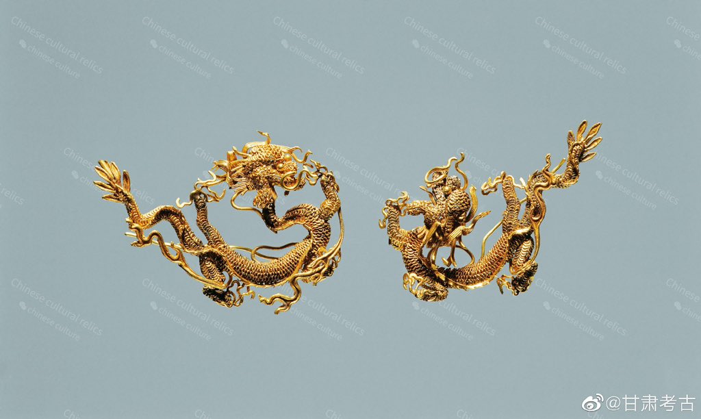 Jinlong｜Ming Dynasty 

cr:Archaeology in Gansu

#gold #goldproducts #goldjewelry #culturalrelics #chineseculturalrelics #chinesehistory #chinesehistorymuseum #chineseculture #chinesestyle #cpop #ming #mingdynasty #clothingmatching