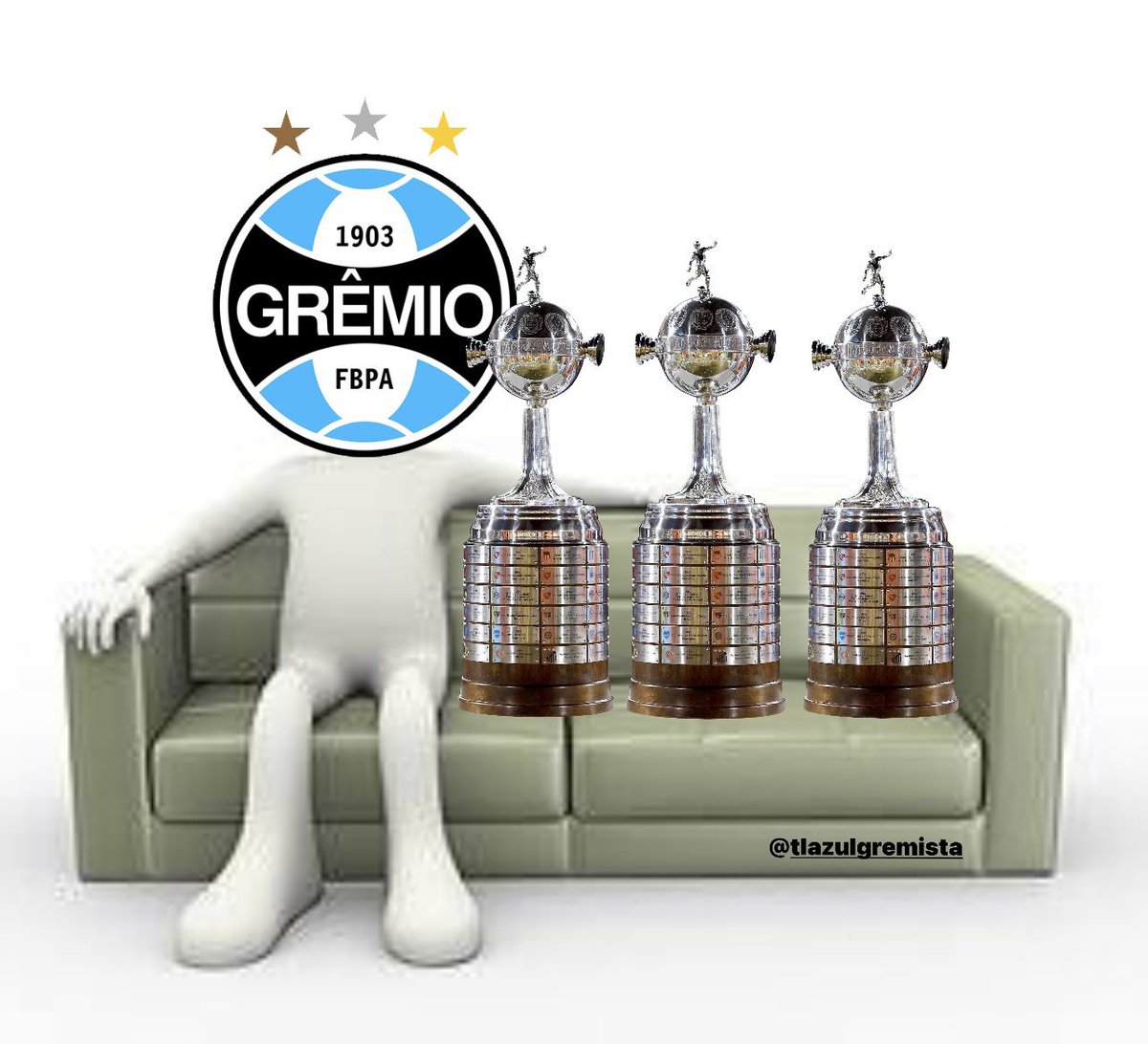 DE BOA COM MINHAS TRÊS LIBERTADORES VENDO O CAOS TOMAR CONTA DELES