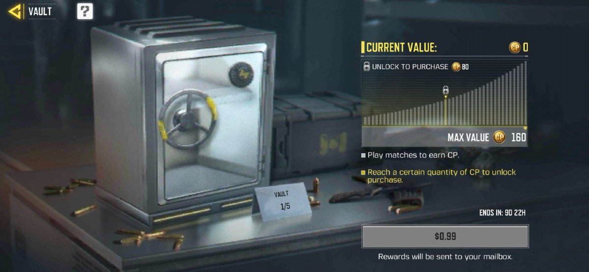 Nuevo evento de caja fuerte disponible

#CODMobile #T9_23