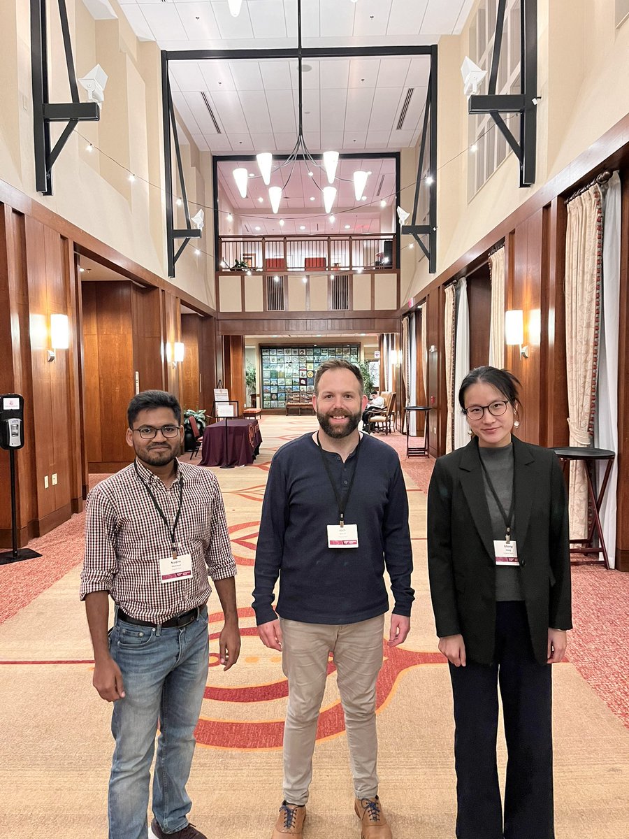 Nadim Mahmud (@mahmudnadim2) on Twitter photo Had a great experience in the MII Technical Conference & Review this year! Presented a poster to show a bit of what we do in the #WorchLab
Thanks to my awesome supervisor <a href="/JoshWorchPhD/">Joshua C. Worch</a> for his support! Had a great experience in the MII Technical Conference & Review this year! Presented a poster to show a bit of what we do in the #WorchLab
Thanks to my awesome supervisor <a href="/JoshWorchPhD/">Joshua C. Worch</a> for his support!