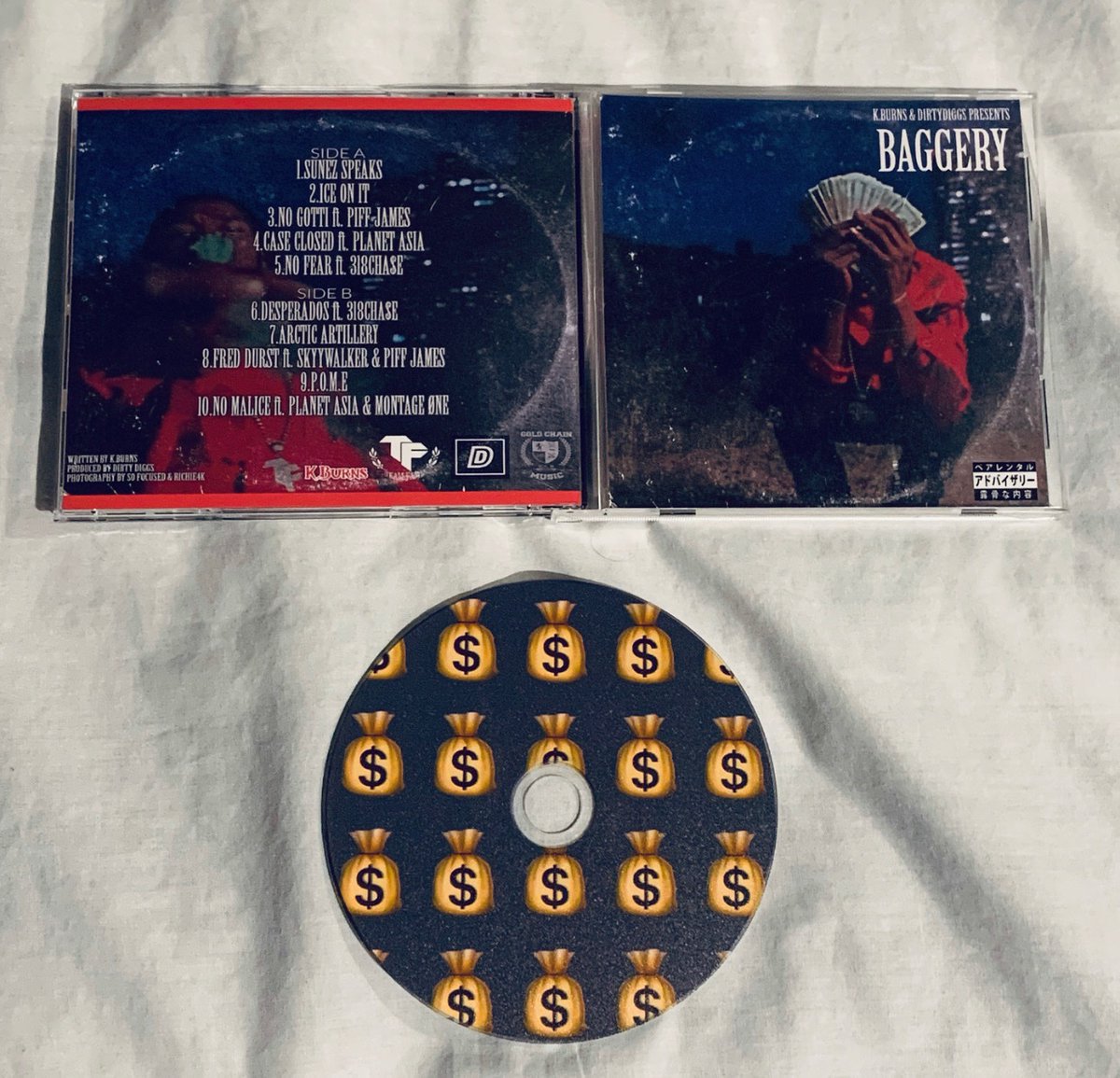 OGUncleBurnie's tweet photo. #Baggery [LP]
Rare Compact Disc
Only on https://t.co/ygbsa2z0fs 🤟🏾
#ChainWay #GVNGShxt ⛓️
-OGB https://t.co/iUVkhWgPCA