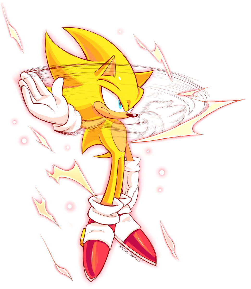 the end and supreme (sonic and 1 more) drawn by cyberlord1109