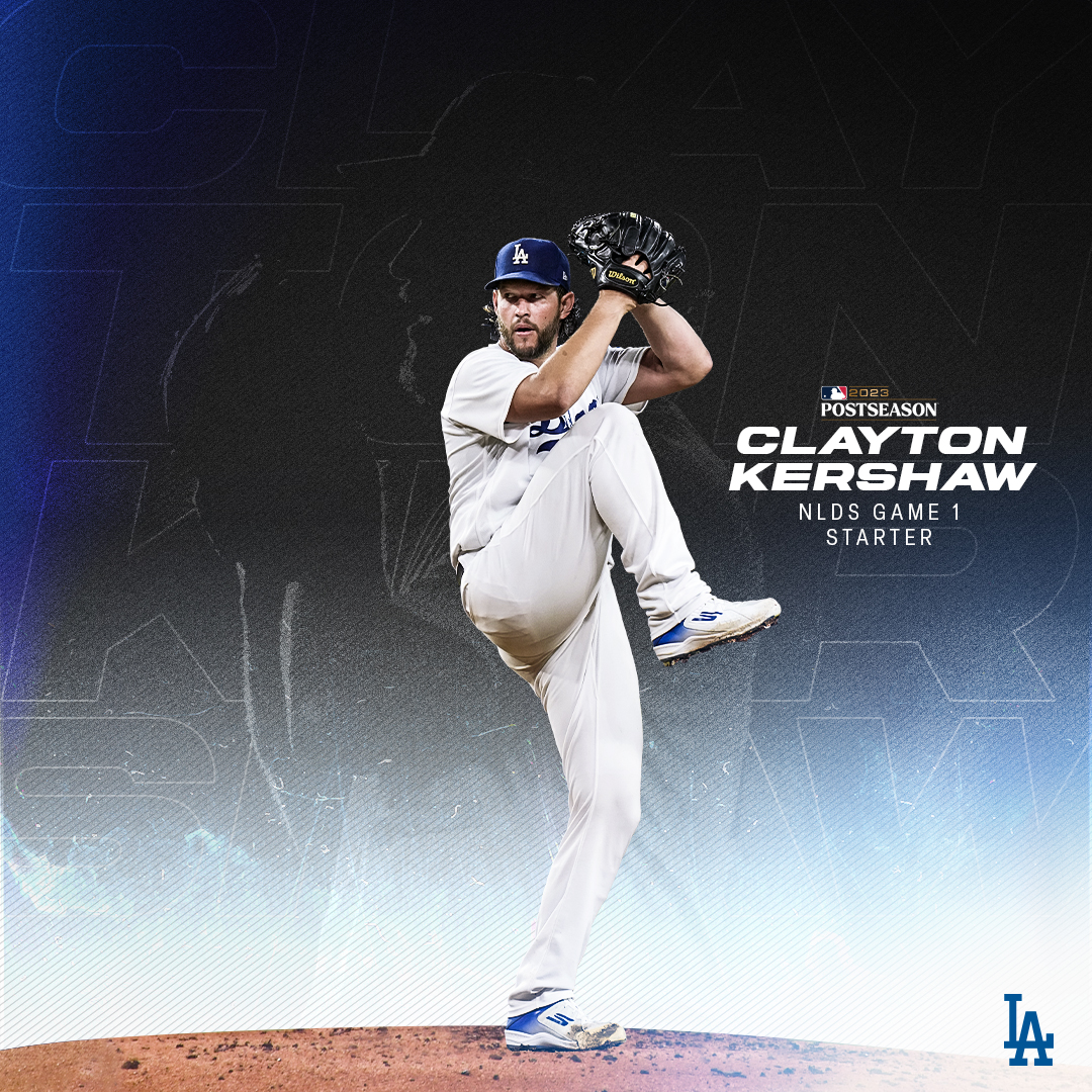 Kershaw Day for NLDS Game 1.