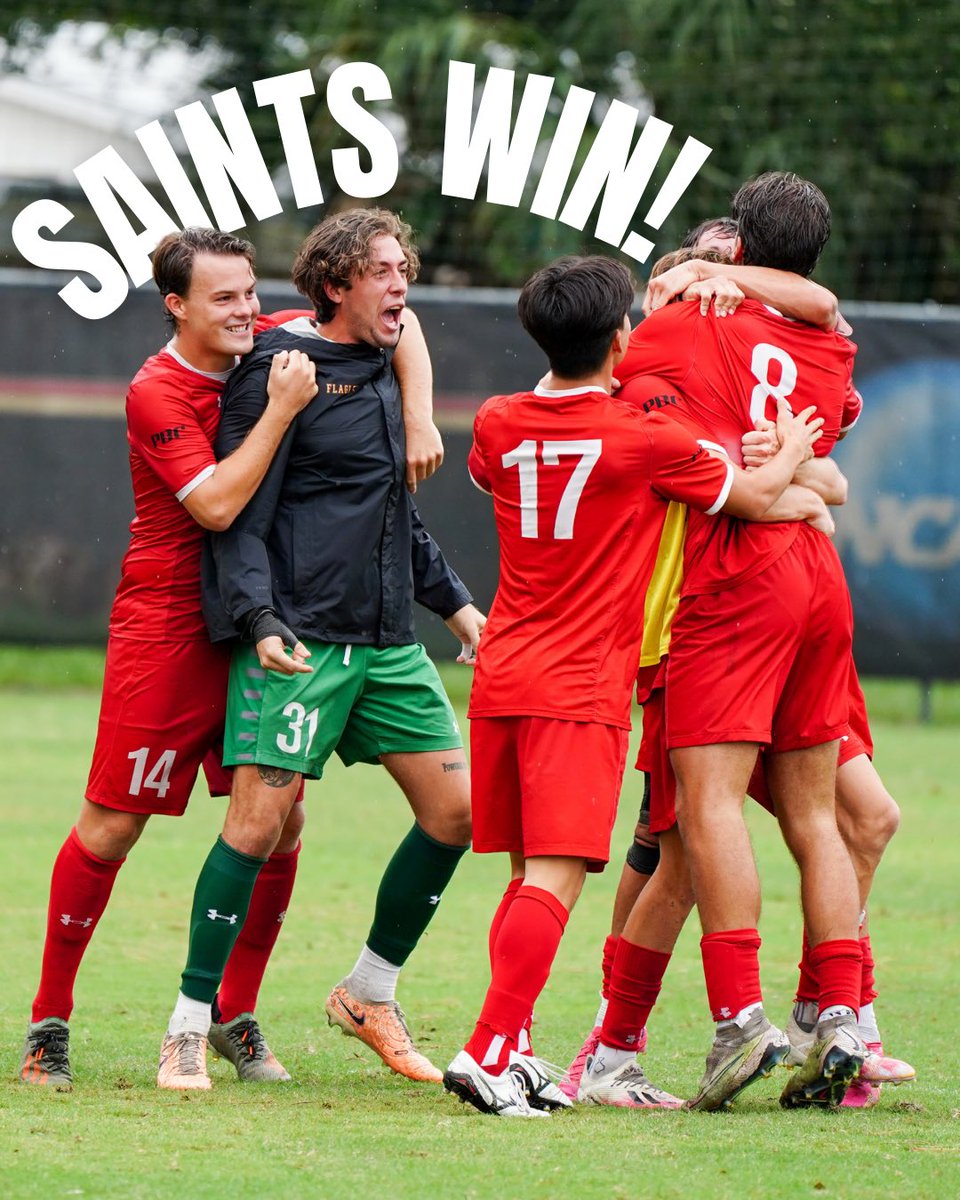 Flagler Men’s Soccer (@flaglermsoc) on Twitter photo ANOTHER WIN IN THE BOOKS✅
The Saints won over Barry University 3️⃣-2️⃣ thanks to goals from Marcus Hedemann, Liam Fisch, and Adres Morral👏👏
#GoSaints x <a href="/FlaglerSports/">Flagler Athletics</a> ANOTHER WIN IN THE BOOKS✅
The Saints won over Barry University 3️⃣-2️⃣ thanks to goals from Marcus Hedemann, Liam Fisch, and Adres Morral👏👏
#GoSaints x <a href="/FlaglerSports/">Flagler Athletics</a>