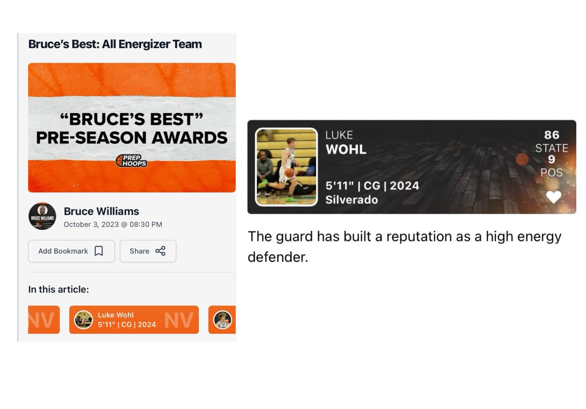 Looking forward to playing my last year of high school!
Thank you, <a href="/PrepHoops/">Prep Hoops 🏀</a> #BruceWilliams