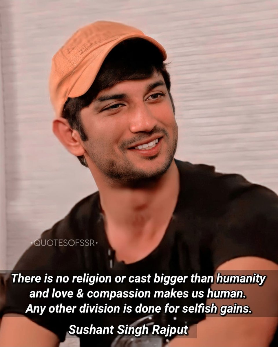 Perfect Morning with Sush's inspiring quote 💫
#ssr #JusticeForSushant️SinghRajput