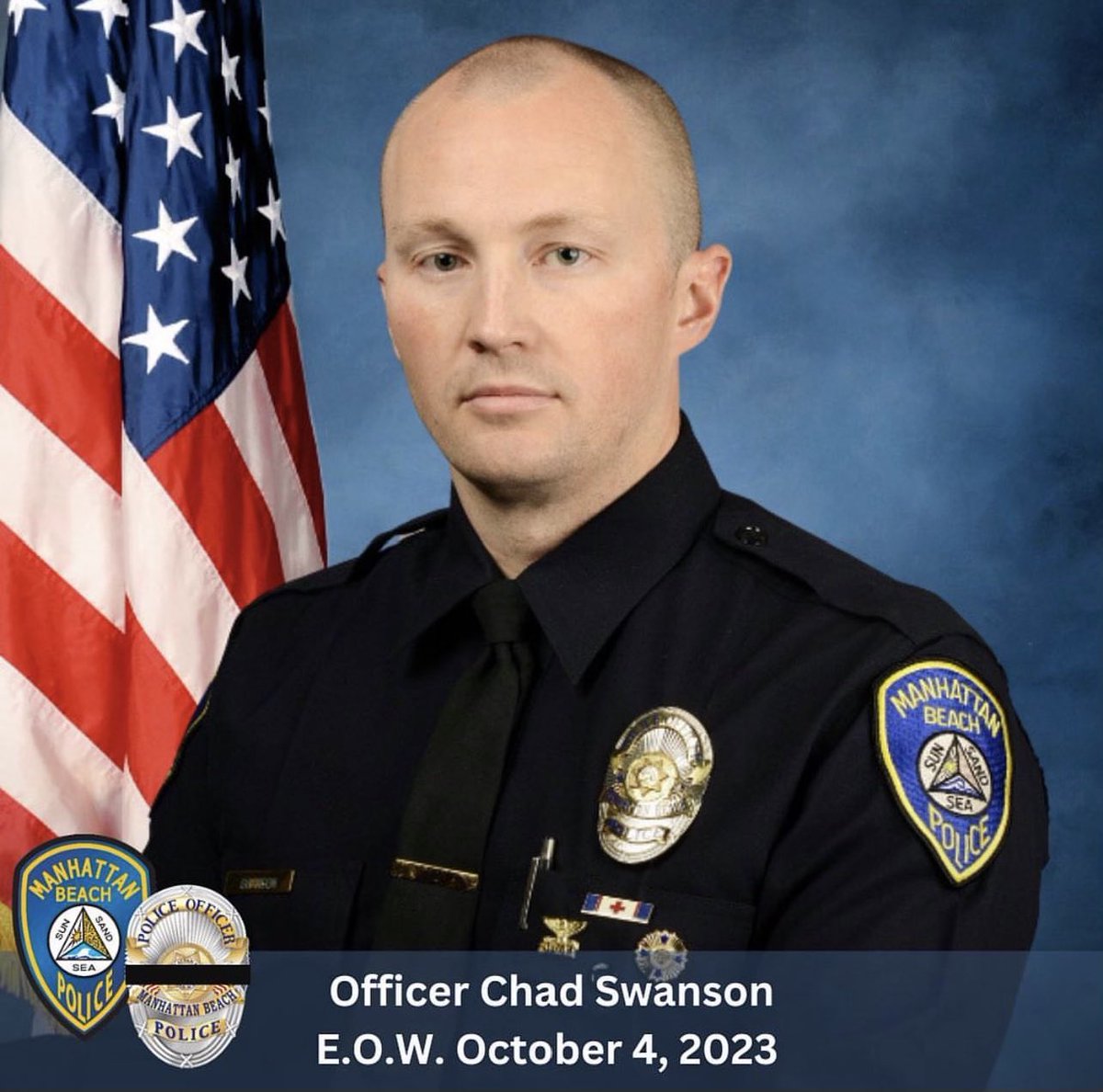 Officer Swanson Tragically Killed In Onduty Collision, Upland PD