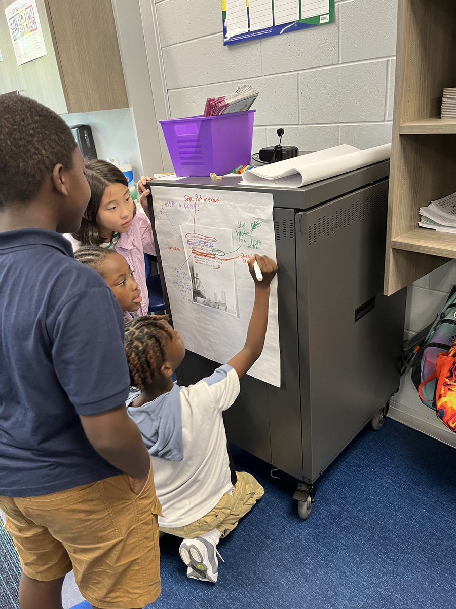 Chbarker1221's tweet photo. What do good writers do? Study the work of other authors to help them make revisions to their own writing! #smallmoments #Come On, Rain @ForestLakeEagle @Bjackson_FLE @TWilliamsFLE @misshayward_usc @Davis_FLE https://t.co/HolmfnNhkh