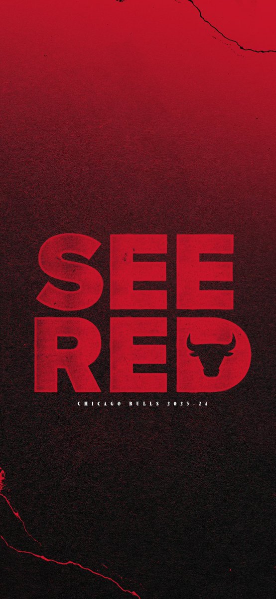 chicagobulls's tweet photo. Get your lock screen set for Bulls basketball 🔜 

#SeeRed https://t.co/S7efeK7BR4