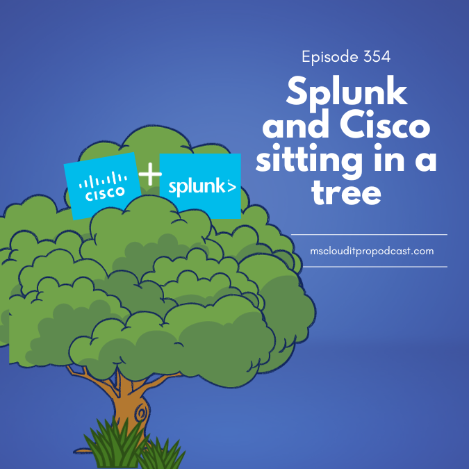 Today, <a href="/benstegink/">Ben Stegink | Microsoft MVP 👨‍💻☁️🎧</a>  and <a href="/ciphertxt/">ciphertxt</a>  catch up on news and announcements starting with #Cisco and #Splunk merging. Then they discuss the Surface and AI event where we saw the latest Surface hardware and learned about the straight-to-GA release of #Microsoft365 and #WindowsCopilot.