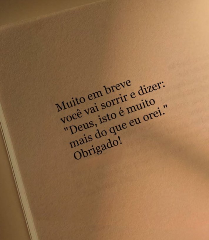 Amém? 
Você crê? 🤍