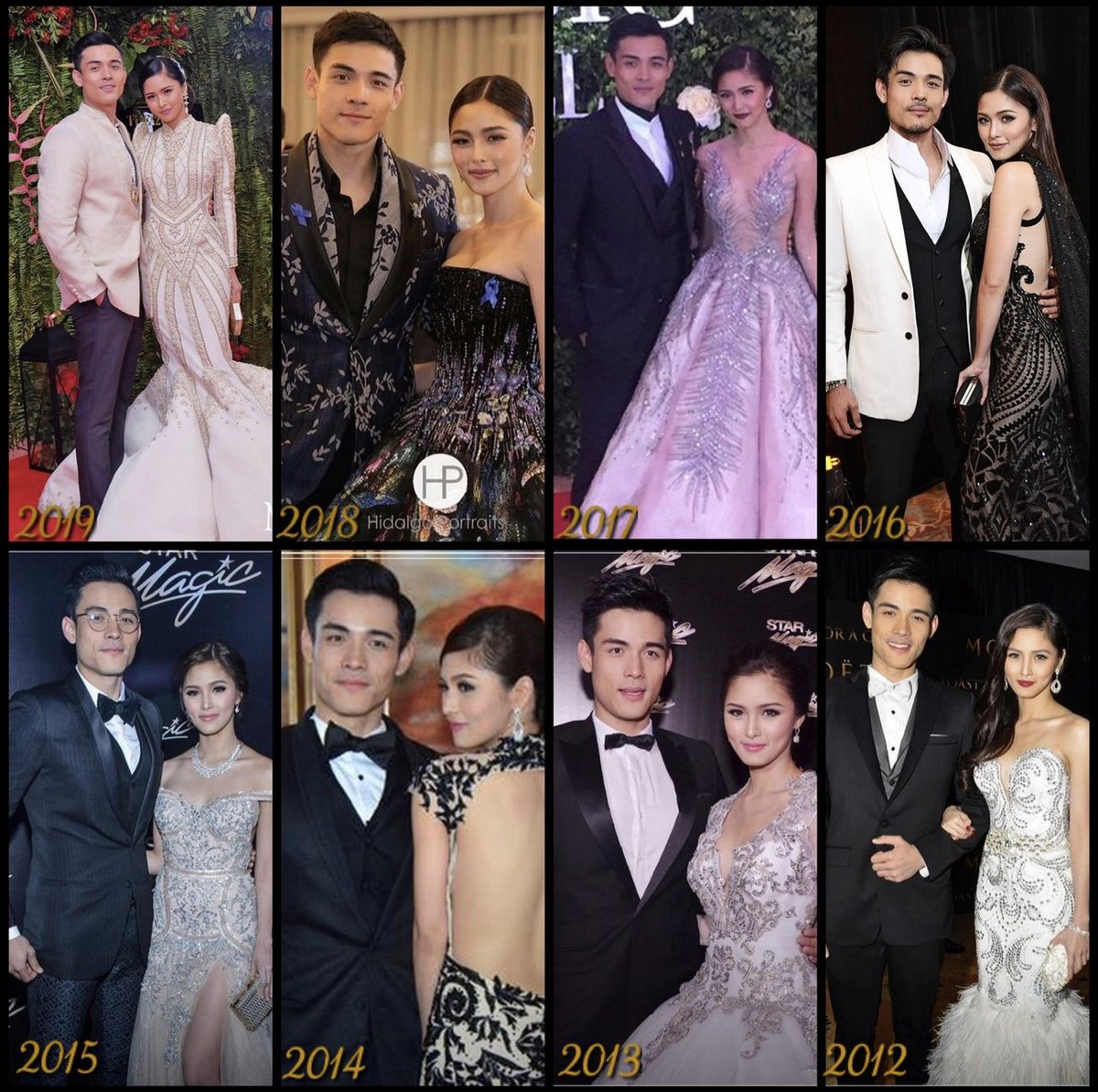 UnifiedKimXian's tweet photo. Actually it’s 8 consecutive editions of Star Magic Ball/ABS-CBN Ball 2012-2019 @ABSCBNpr https://t.co/S8LMOKHt0I