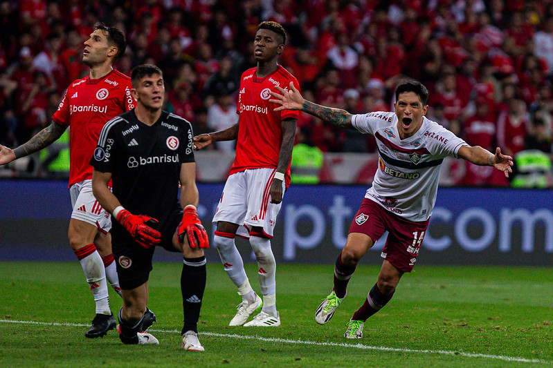 SofascoreBR's tweet photo. 🔎| Curiosidade:

O Internacional foi eliminado no Beira-Rio em todas as suas últimas quatro desclassificações em competições mata-mata.

❌ vs Melgar - Sul-Americana 2022
❌ vs Caxias - Gaúcho 2023
❌ vs América-MG - Copa do Brasil 2023
❌ vs Fluminense - Libertadores 2023 https://t.co/zRQd4kib3L