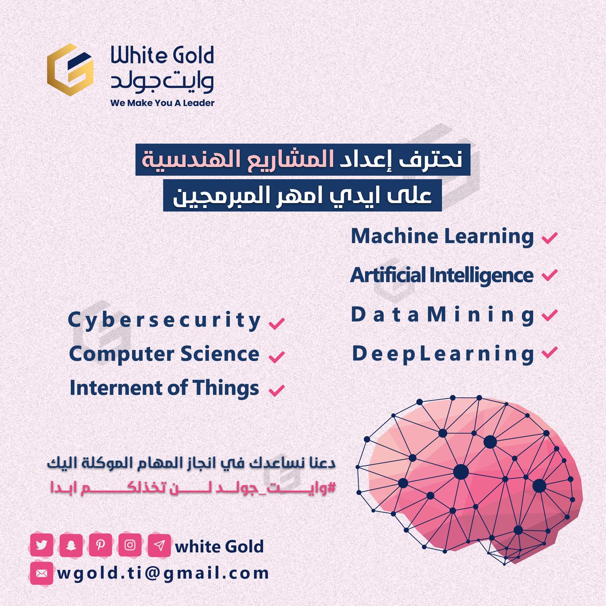 وايت جولد | خدمات برمجية tweet media