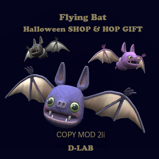 dazaivoom's tweet photo. Halloween shop&amp;hop Gift
flying bat
https://t.co/UgIrn2jHzo… #SecondLife #Sl #ad https://t.co/bg02jG7A4K https://t.co/rHmn5rd1yU
